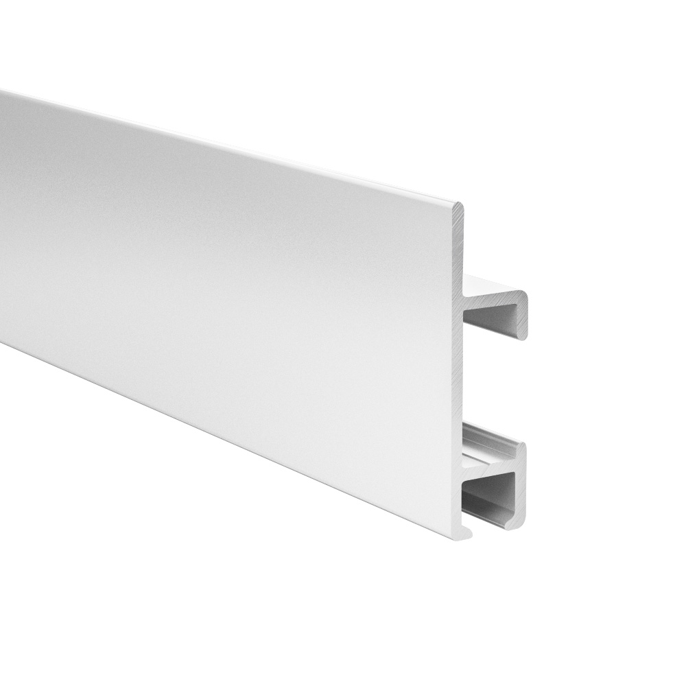 Bilderschiene cliprail max | deckennahe Wandschiene | 200cm