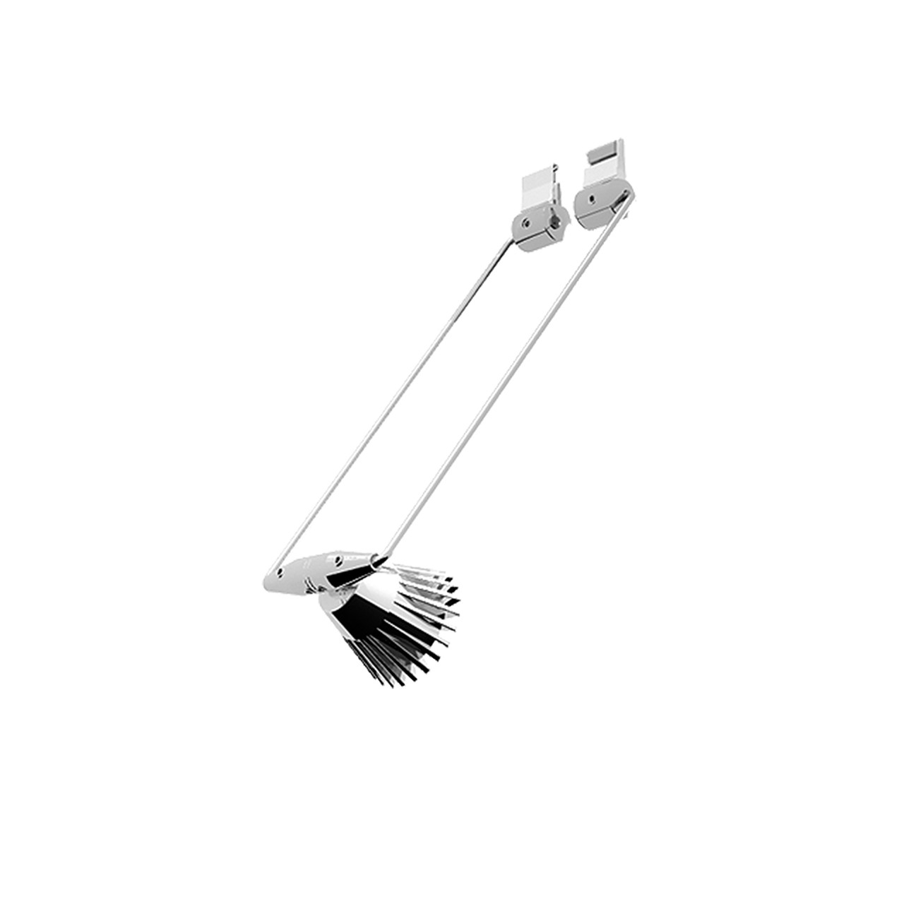 Armatur für Beleuchtung Classic weiß oder chrom | 70 cm